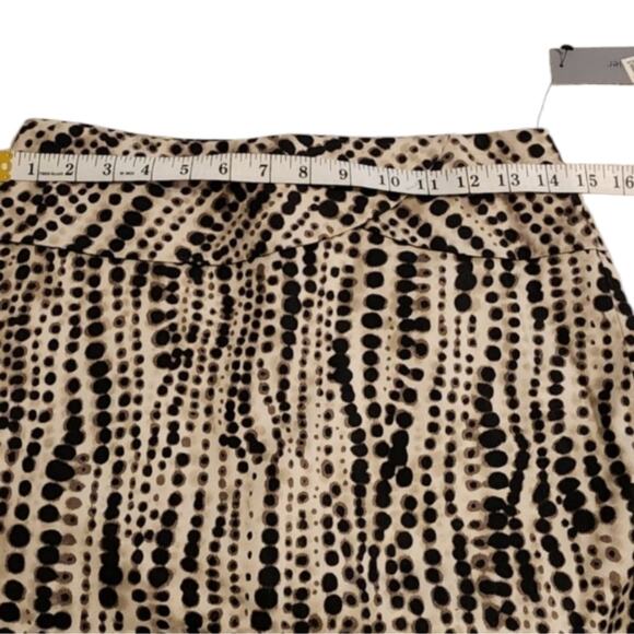 CLASSIQUES Entier silk blend polka dot‎ print pencil skirt size 2 new!!! - Picture 4 of 10